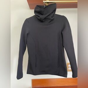 Women's Black Cowl Neck Sweater
